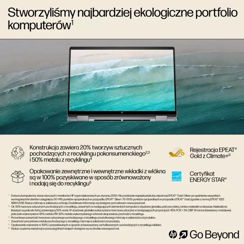 Nešiojamasis kompiuteris HP ENVY x360 14 colių Ryzen 7 8840HS 16GB 512GB Win11Home