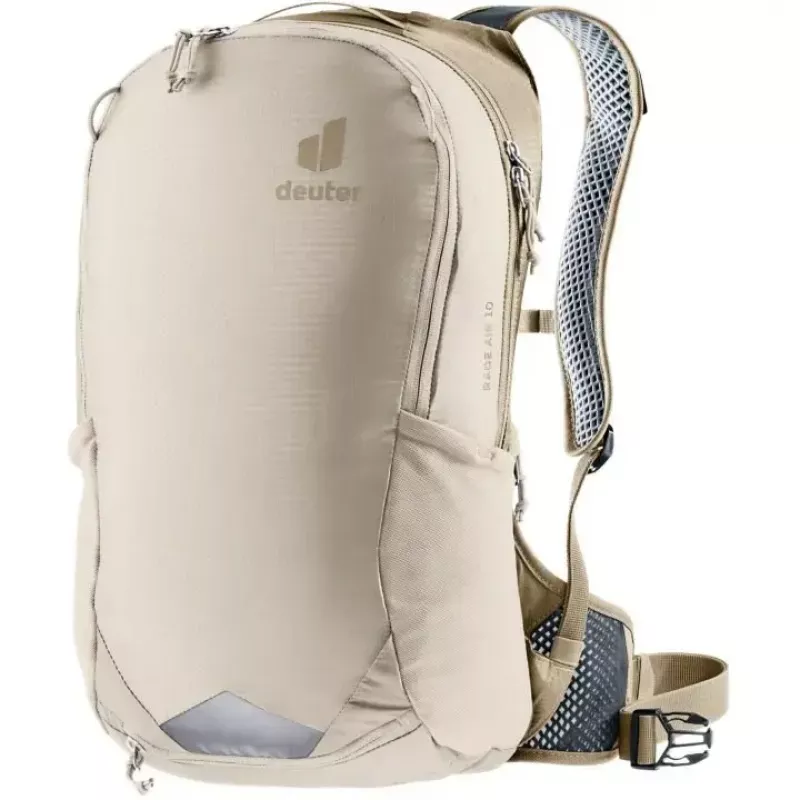 Kuprinė DEUTER Race Air 10 — lengva 10 l dviračių kuprinė, aliuminis/pilkas akmuo