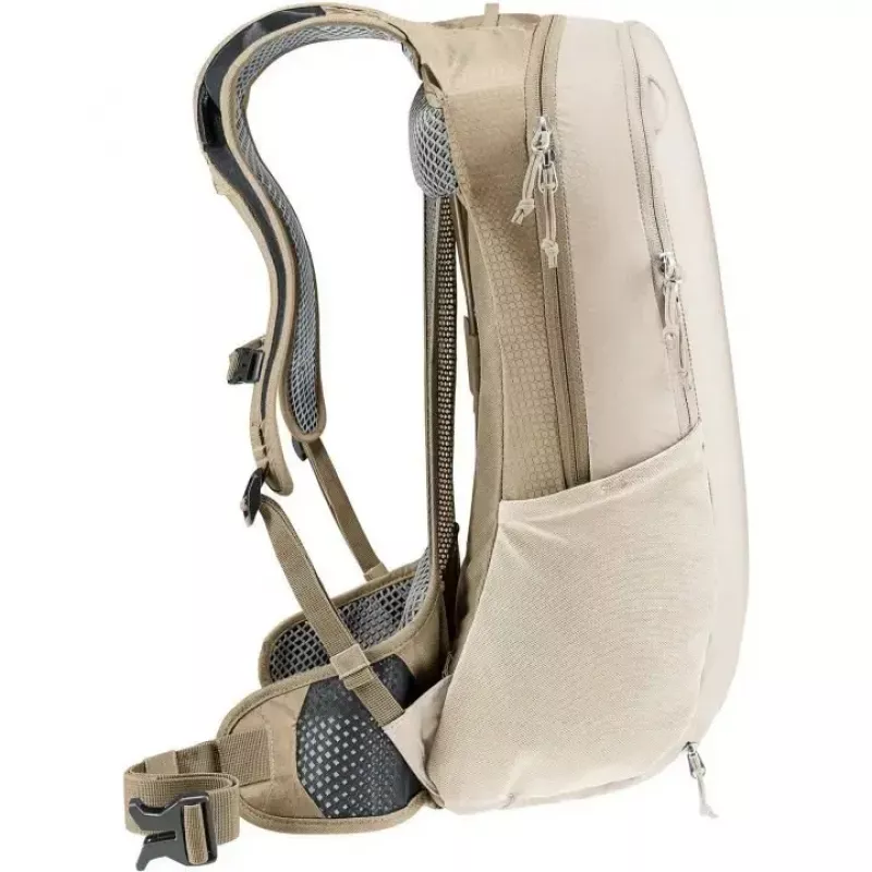 Kuprinė DEUTER Race Air 10 — lengva 10 l dviračių kuprinė, aliuminis/pilkas akmuo