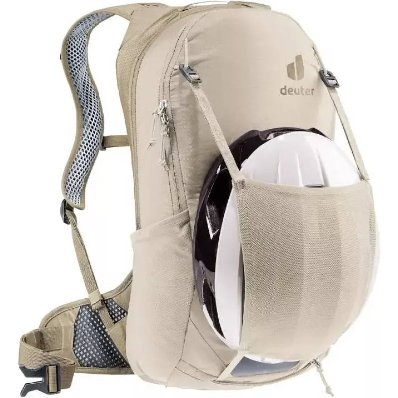 Kuprinė DEUTER Race Air 10 — lengva 10 l dviračių kuprinė, aliuminis/pilkas akmuo