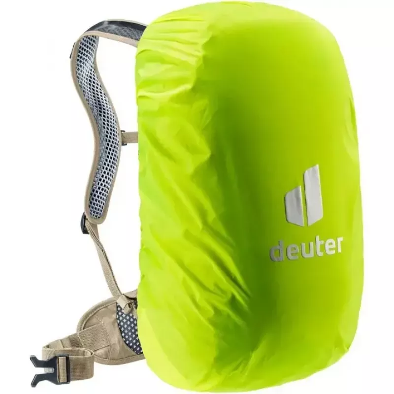 Kuprinė DEUTER Race Air 10 — lengva 10 l dviračių kuprinė, aliuminis/pilkas akmuo