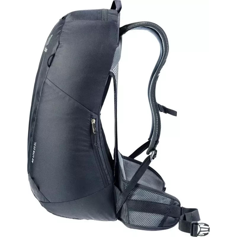 Kuprinė DEUTER AC Lite 25 EL juoda — ventiliuojama dieninė kuprinė, 25 L talpa
