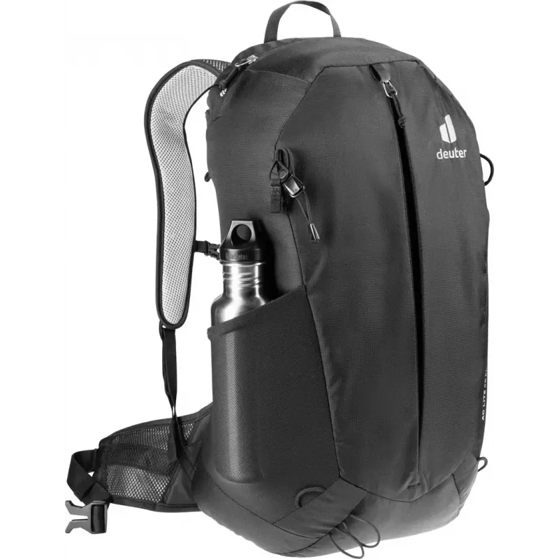 Kuprinė DEUTER AC Lite 25 EL juoda — ventiliuojama dieninė kuprinė, 25 L talpa