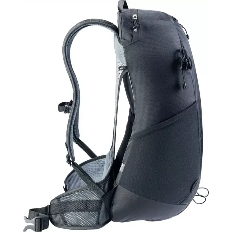 Kuprinė DEUTER AC Lite 25 EL juoda — ventiliuojama dieninė kuprinė, 25 L talpa