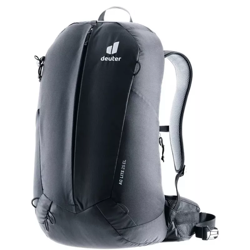 Kuprinė DEUTER AC Lite 25 EL juoda — ventiliuojama dieninė kuprinė, 25 L talpa