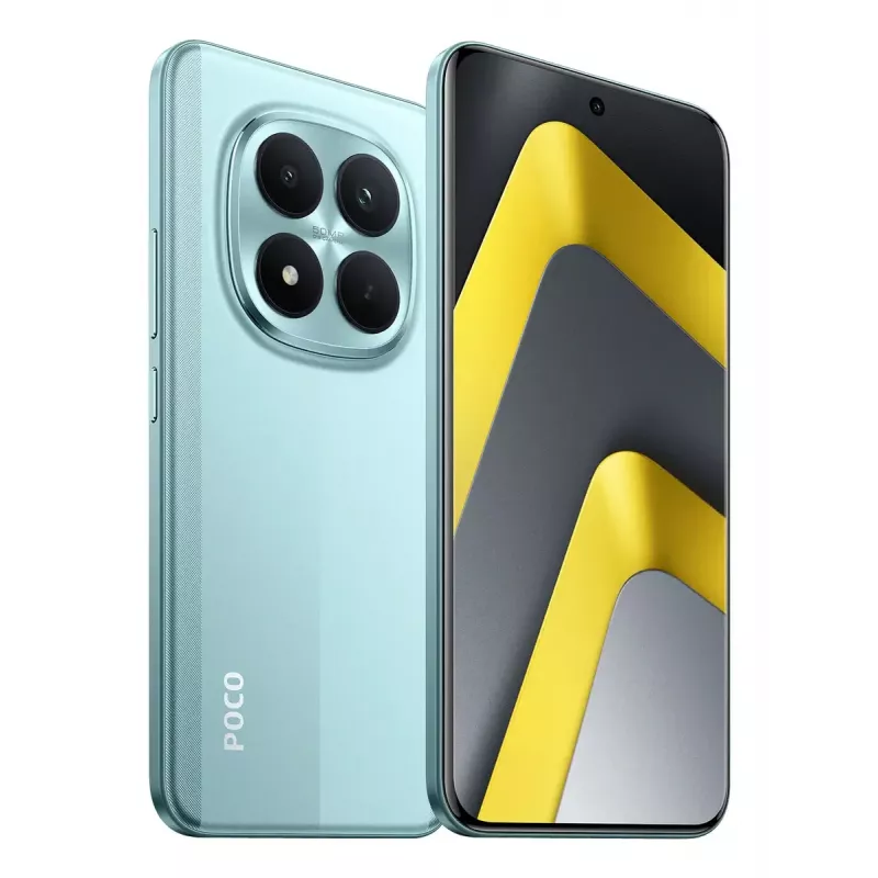 Išmanusis telefonas POCO M8 Pro 5G — 6,83 col. (17,4 cm), Qualcomm 7s Gen 4, 8 GB RAM, 256 GB, 50 MP dviguba kamera, 6500 mAh, žalios spalvos