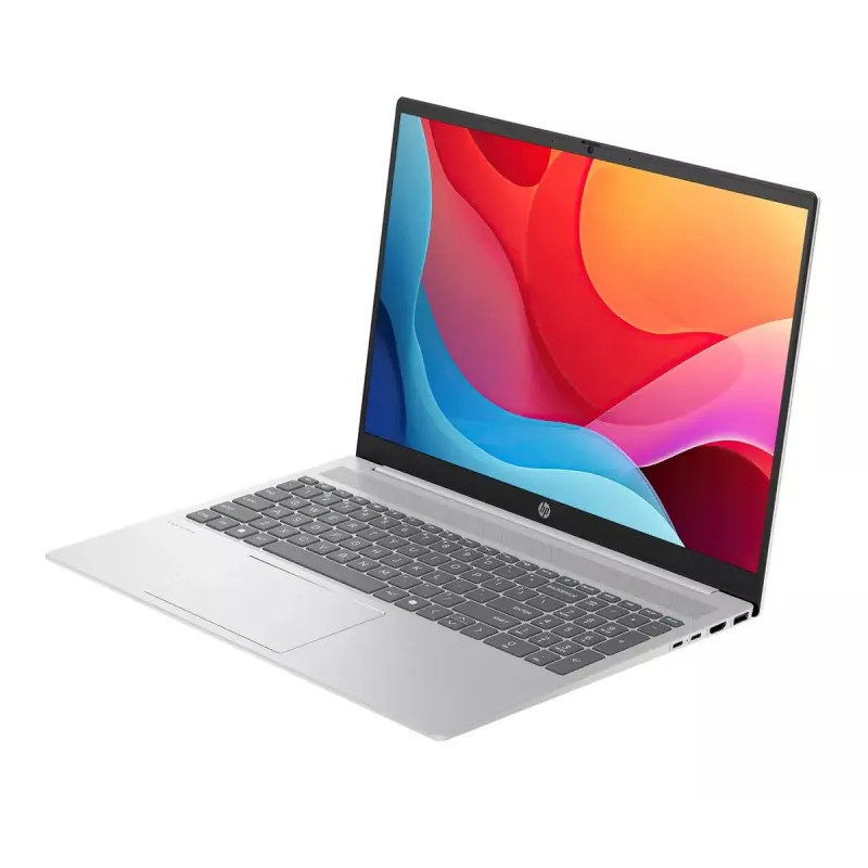 Nešiojamas kompiuteris HP Pavilion 16-ag0007nw — AMD Ryzen 5 8540U, 16 colių WUXGA, 16 GB RAM, 512 GB SSD, Windows 11 Home, sidabrinis