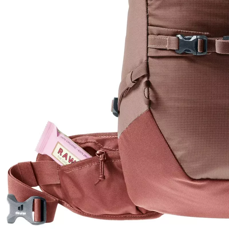 Moterų kuprinė DEUTER Rise 32+ SL – 32 l, SL pritaikymas, raisin/caspia