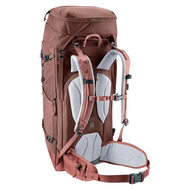 Moterų kuprinė DEUTER Rise 32+ SL – 32 l, SL pritaikymas, raisin/caspia