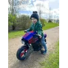 Elektrinis važiuojamas motociklas HUFFY 17345W — vaikiška baterijomis maitinama 6V transporto priemonė