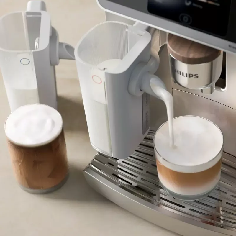 Kavos aparatas Philips Series 8000 Café Aromis EP8757/20, sidabrinis, 1 500 W