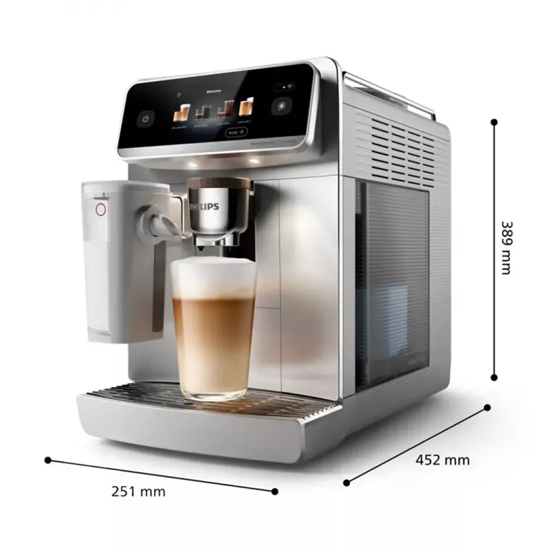 Kavos aparatas Philips Series 8000 Café Aromis EP8757/20, sidabrinis, 1 500 W