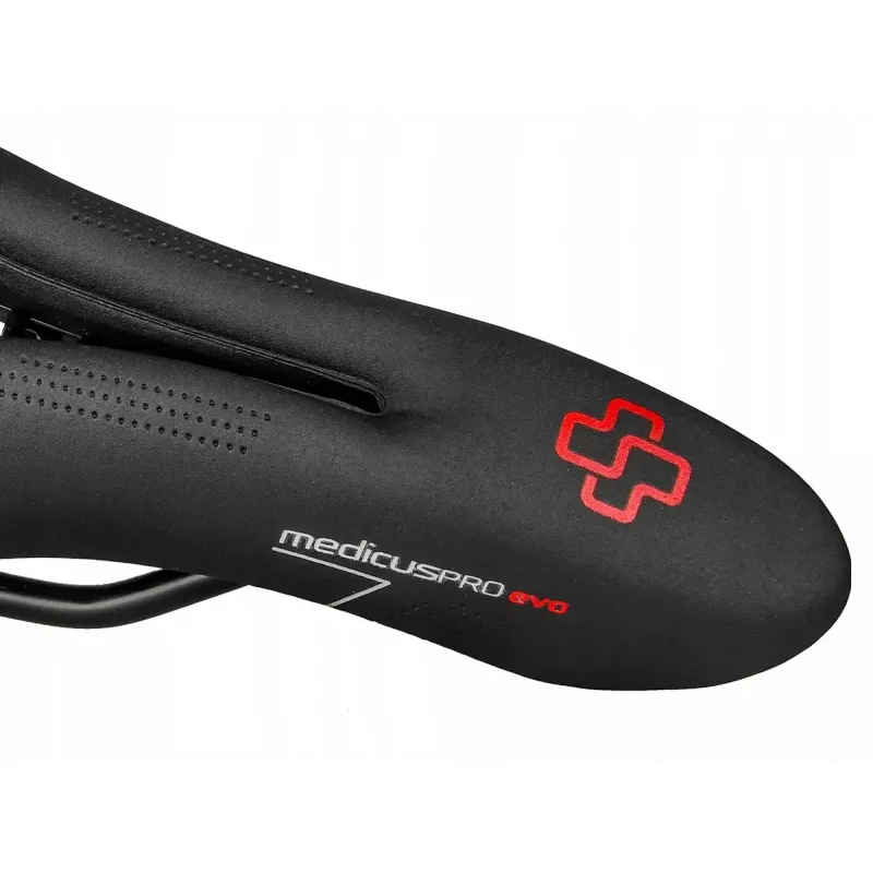 Dviračio balnelis Wittkop Medicus PROevo 7.0 — ergonomiškas MTB komforto dizainas