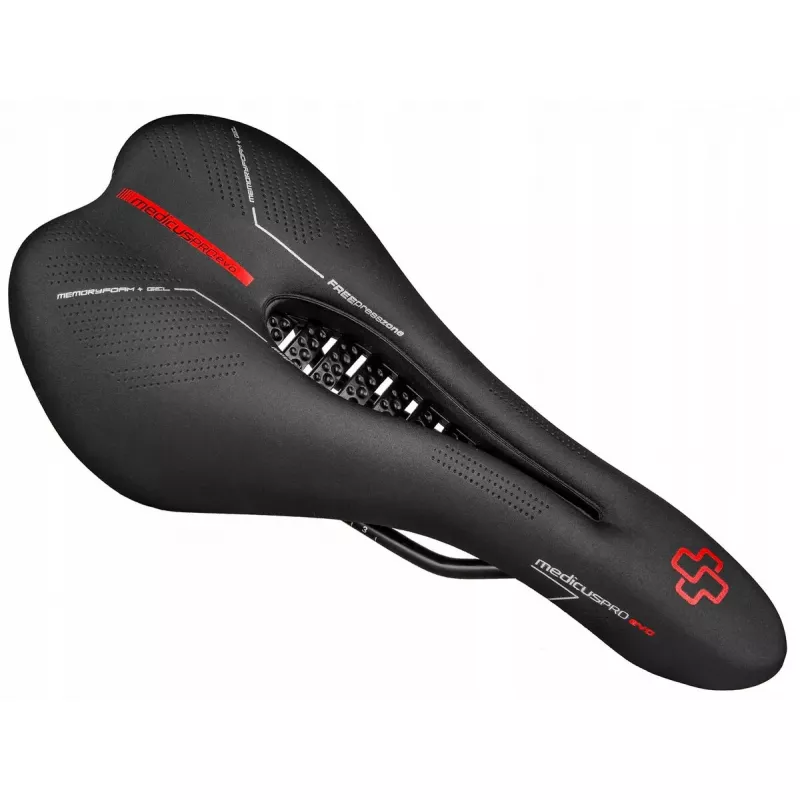 Dviračio balnelis Wittkop Medicus PROevo 7.0 — ergonomiškas MTB komforto dizainas