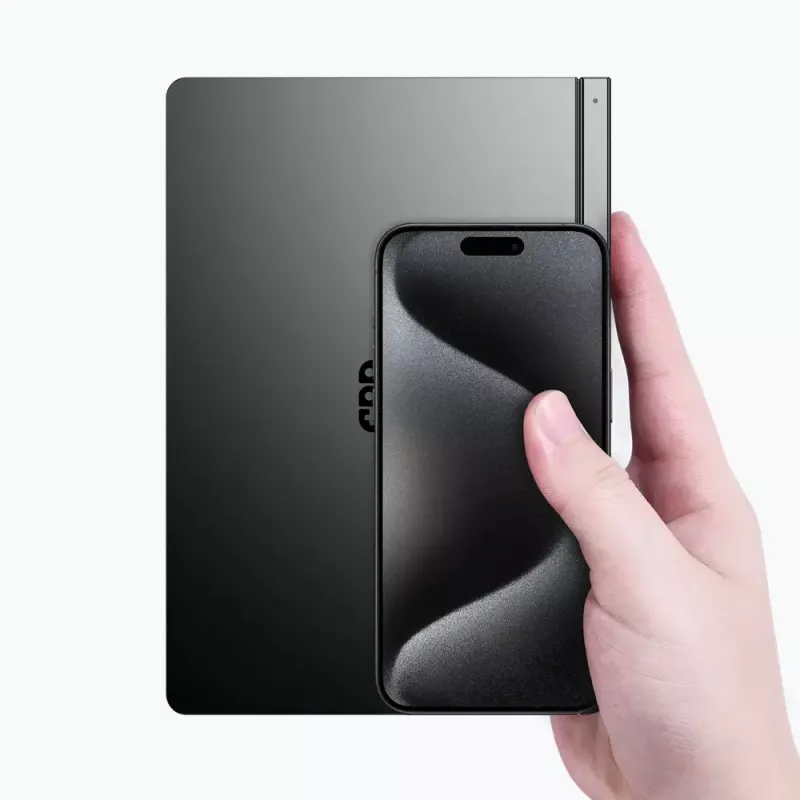 GPD Pocket 4 nešiojamasis kompiuteris — AMD Ryzen 7 8840U, 8 colių WQXGA 2560×1600 144Hz jutiklinis, 16GB DDR5, 1TB NVMe, Radeon 780M, Windows 11, LAN, FPR, Graphite