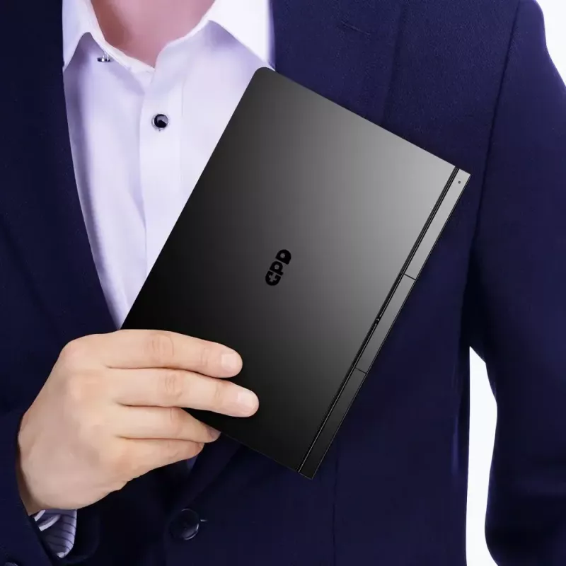 GPD Pocket 4 nešiojamasis kompiuteris — AMD Ryzen 7 8840U, 8 colių WQXGA 2560×1600 144Hz jutiklinis, 16GB DDR5, 1TB NVMe, Radeon 780M, Windows 11, LAN, FPR, Graphite