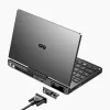 GPD Pocket 4 nešiojamasis kompiuteris — AMD Ryzen 7 8840U, 8 colių WQXGA 2560×1600 144Hz jutiklinis, 16GB DDR5, 1TB NVMe, Radeon 780M, Windows 11, LAN, FPR, Graphite