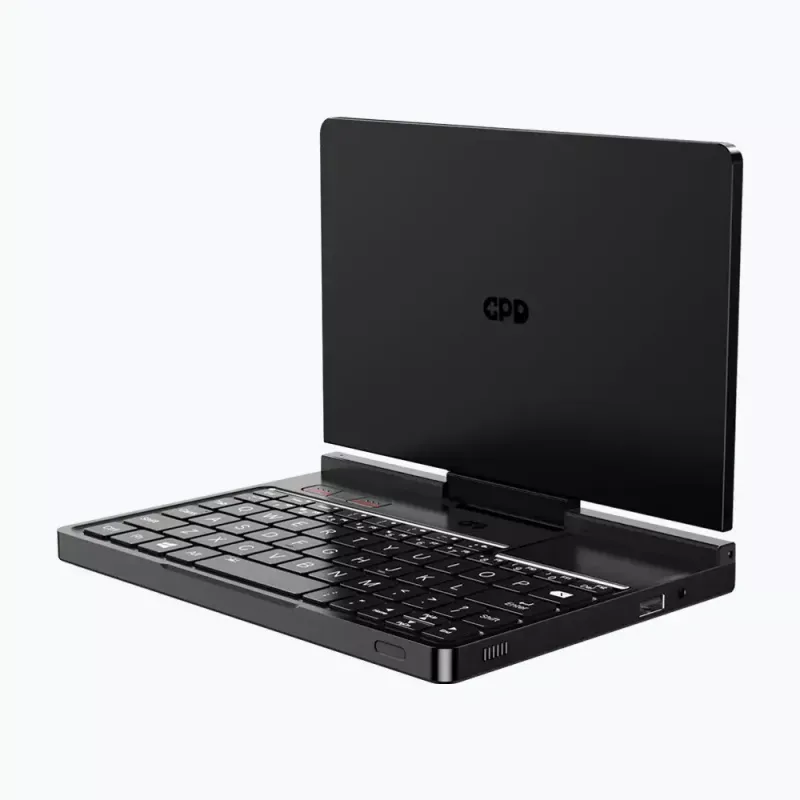 GPD Pocket 4 nešiojamasis kompiuteris — AMD Ryzen 7 8840U, 8 colių WQXGA 2560×1600 144Hz jutiklinis, 16GB DDR5, 1TB NVMe, Radeon 780M, Windows 11, LAN, FPR, Graphite