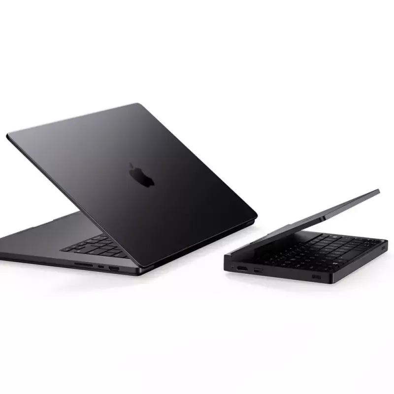 GPD Pocket 4 nešiojamasis kompiuteris — AMD Ryzen 7 8840U, 8 colių WQXGA 2560×1600 144Hz jutiklinis, 16GB DDR5, 1TB NVMe, Radeon 780M, Windows 11, LAN, FPR, Graphite