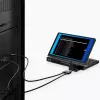 GPD Pocket 4 nešiojamasis kompiuteris — AMD Ryzen 7 8840U, 8 colių WQXGA 2560×1600 144Hz jutiklinis, 16GB DDR5, 1TB NVMe, Radeon 780M, Windows 11, LAN, FPR, Graphite