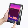 GPD Pocket 4 nešiojamasis kompiuteris — AMD Ryzen 7 8840U, 8 colių WQXGA 2560×1600 144Hz jutiklinis, 16GB DDR5, 1TB NVMe, Radeon 780M, Windows 11, LAN, FPR, Graphite