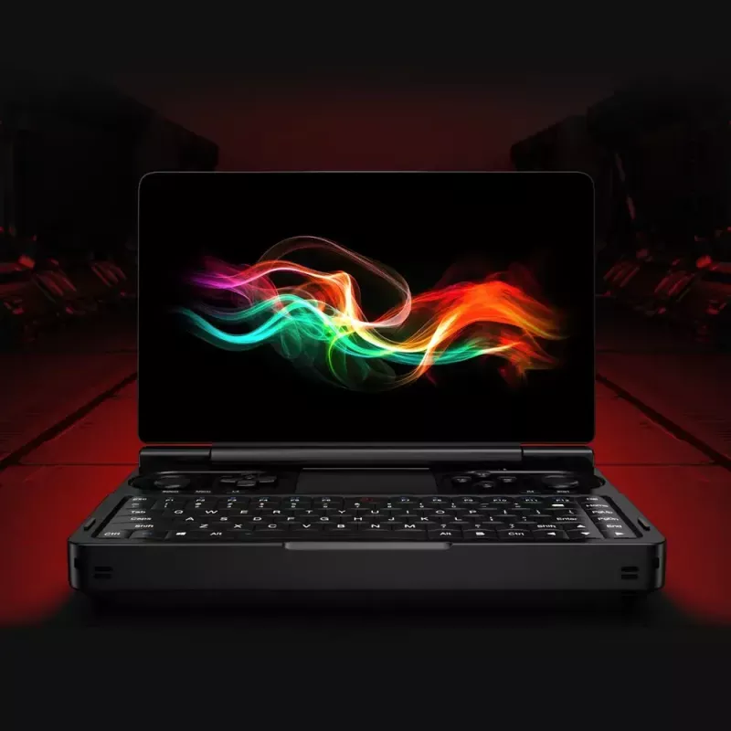 Nešiojamasis kompiuteris GPD WinMini HX370 — 7 colių FHD 120Hz jutiklinis ekranas, AMD Ryzen AI 9 HX370, 32GB DDR5, 2TB NVMe, Radeon 890M, Win 11, juodas