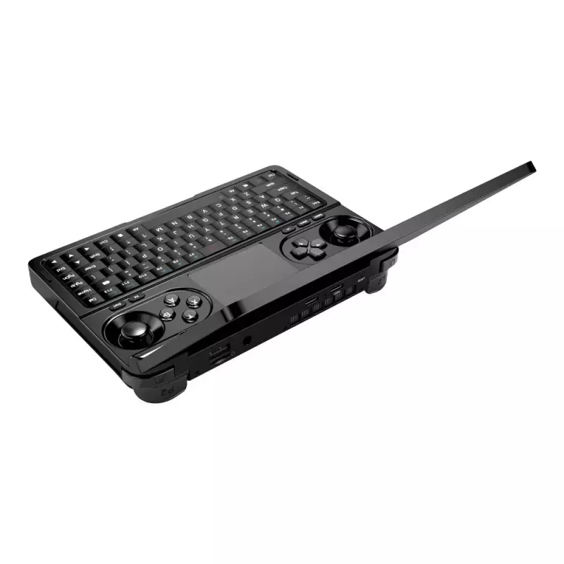 Nešiojamasis kompiuteris GPD WinMini HX370 — 7 colių FHD 120Hz jutiklinis ekranas, AMD Ryzen AI 9 HX370, 32GB DDR5, 2TB NVMe, Radeon 890M, Win 11, juodas