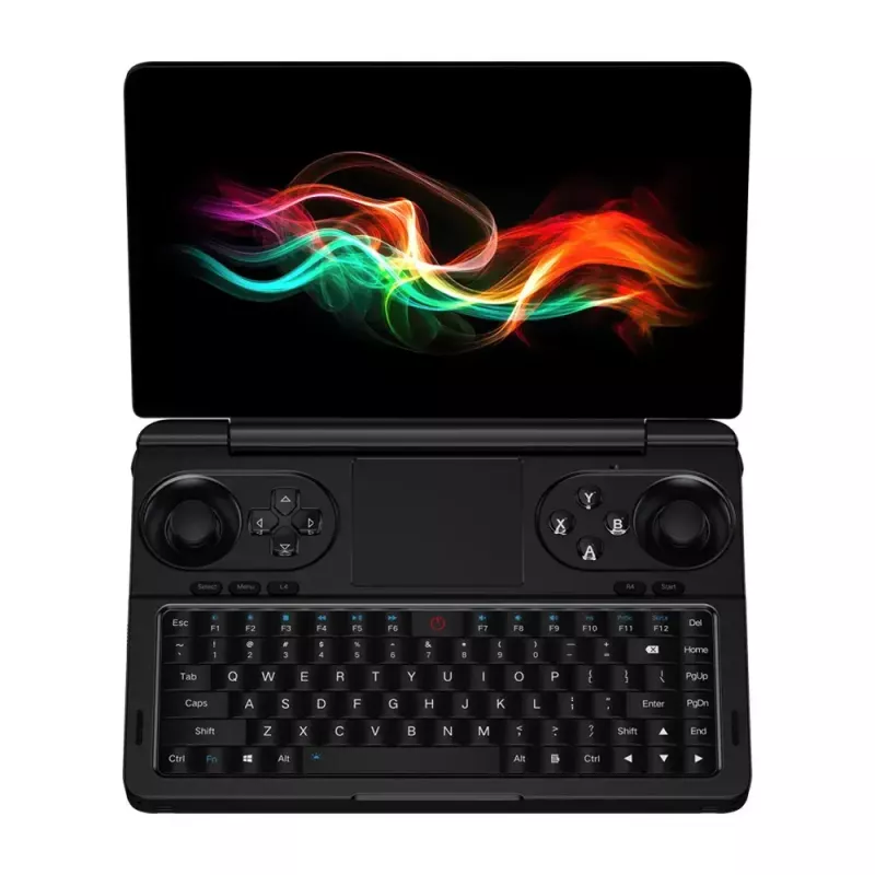 Nešiojamasis kompiuteris GPD WinMini HX370 — 7 colių FHD 120Hz jutiklinis ekranas, AMD Ryzen AI 9 HX370, 32GB DDR5, 2TB NVMe, Radeon 890M, Win 11, juodas