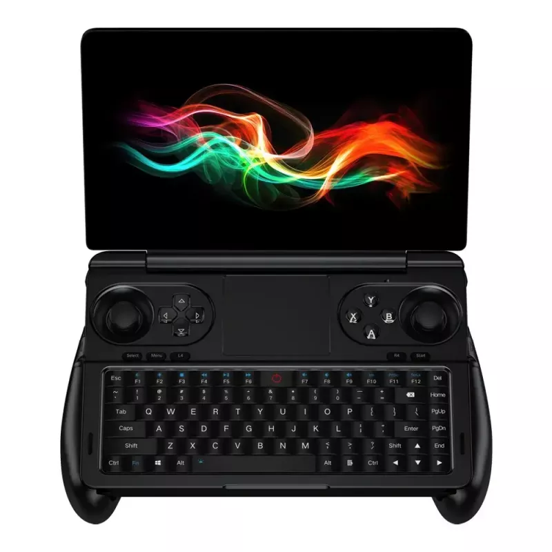 Nešiojamasis kompiuteris GPD WinMini HX370 — 7 colių FHD 120Hz jutiklinis ekranas, AMD Ryzen AI 9 HX370, 32GB DDR5, 2TB NVMe, Radeon 890M, Win 11, juodas