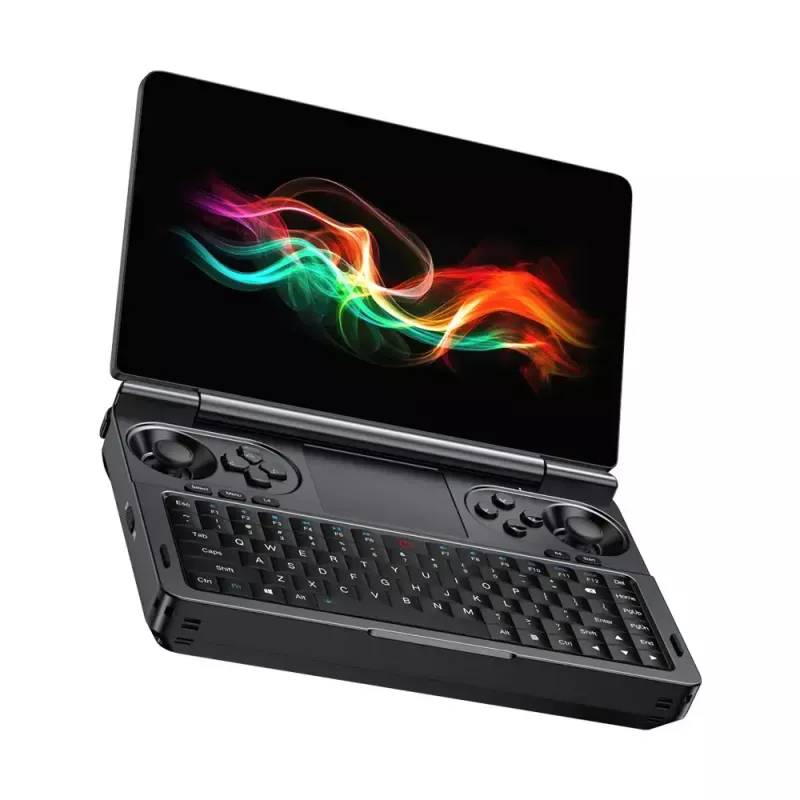 Nešiojamasis kompiuteris GPD WinMini HX370 — 7 colių FHD 120Hz jutiklinis ekranas, AMD Ryzen AI 9 HX370, 32GB DDR5, 2TB NVMe, Radeon 890M, Win 11, juodas