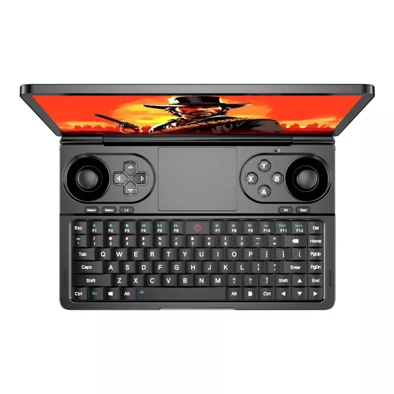 Nešiojamasis kompiuteris GPD WinMini HX370 — 7 colių FHD 120Hz jutiklinis ekranas, AMD Ryzen AI 9 HX370, 32GB DDR5, 2TB NVMe, Radeon 890M, Win 11, juodas