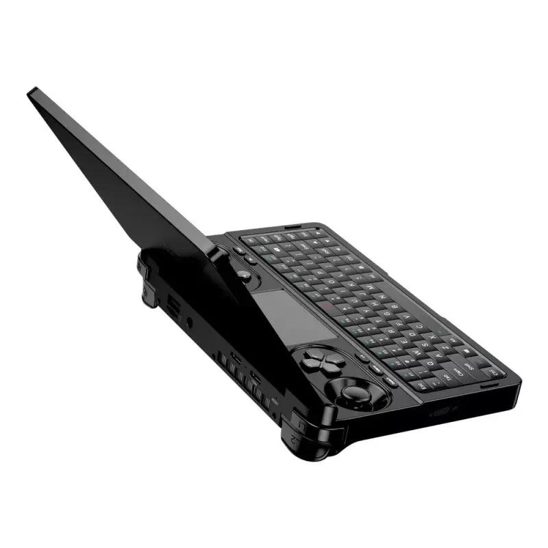 Nešiojamasis kompiuteris GPD WinMini HX370 — 7 colių FHD 120Hz jutiklinis ekranas, AMD Ryzen AI 9 HX370, 32GB DDR5, 2TB NVMe, Radeon 890M, Win 11, juodas