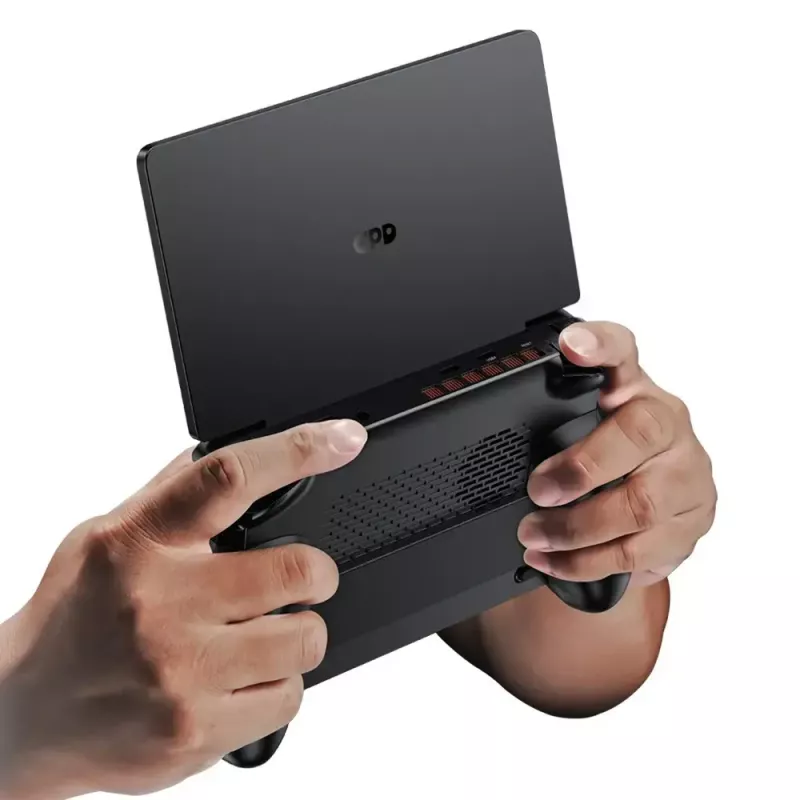 Nešiojamasis kompiuteris GPD WinMini HX370 — 7 colių FHD 120Hz jutiklinis ekranas, AMD Ryzen AI 9 HX370, 32GB DDR5, 2TB NVMe, Radeon 890M, Win 11, juodas