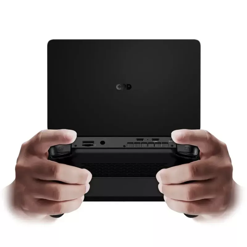 Nešiojamasis kompiuteris GPD WinMini HX370 — 7 colių FHD 120Hz jutiklinis ekranas, AMD Ryzen AI 9 HX370, 32GB DDR5, 2TB NVMe, Radeon 890M, Win 11, juodas