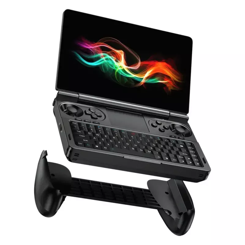 Nešiojamasis kompiuteris GPD WinMini HX370 — 7 colių FHD 120Hz jutiklinis ekranas, AMD Ryzen AI 9 HX370, 32GB DDR5, 2TB NVMe, Radeon 890M, Win 11, juodas