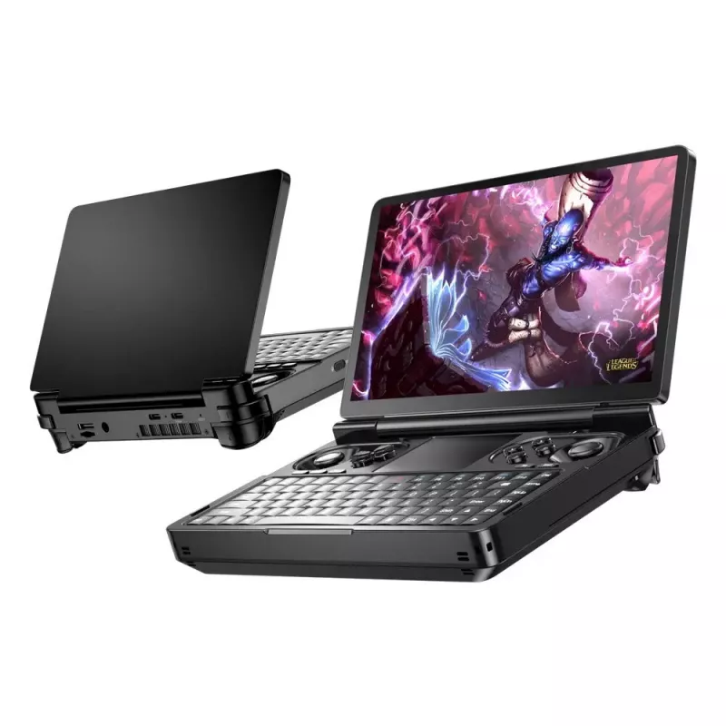 Nešiojamasis kompiuteris GPD WinMini HX370 — 7 colių FHD 120Hz jutiklinis ekranas, AMD Ryzen AI 9 HX370, 32GB DDR5, 2TB NVMe, Radeon 890M, Win 11, juodas