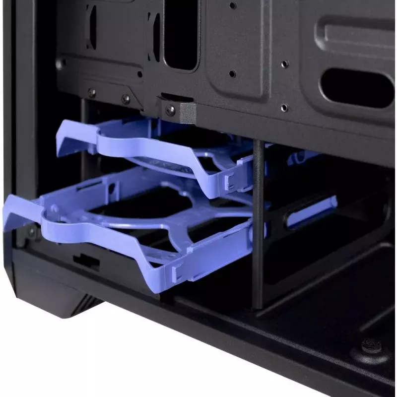 PC korpusas Inter-Tech H-606 Micro Tower Juoda