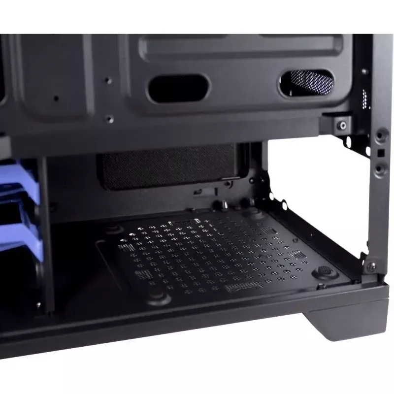 PC korpusas Inter-Tech H-606 Micro Tower Juoda