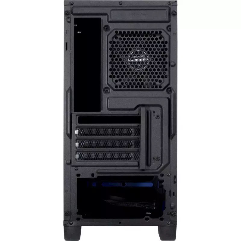 PC korpusas Inter-Tech H-606 Micro Tower Juoda