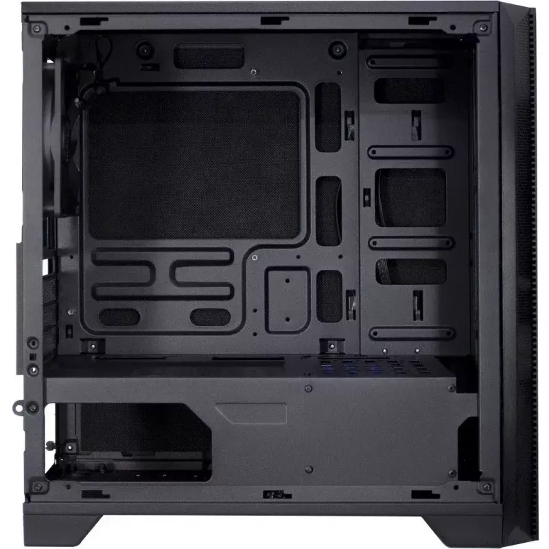 PC korpusas Inter-Tech H-606 Micro Tower Juoda