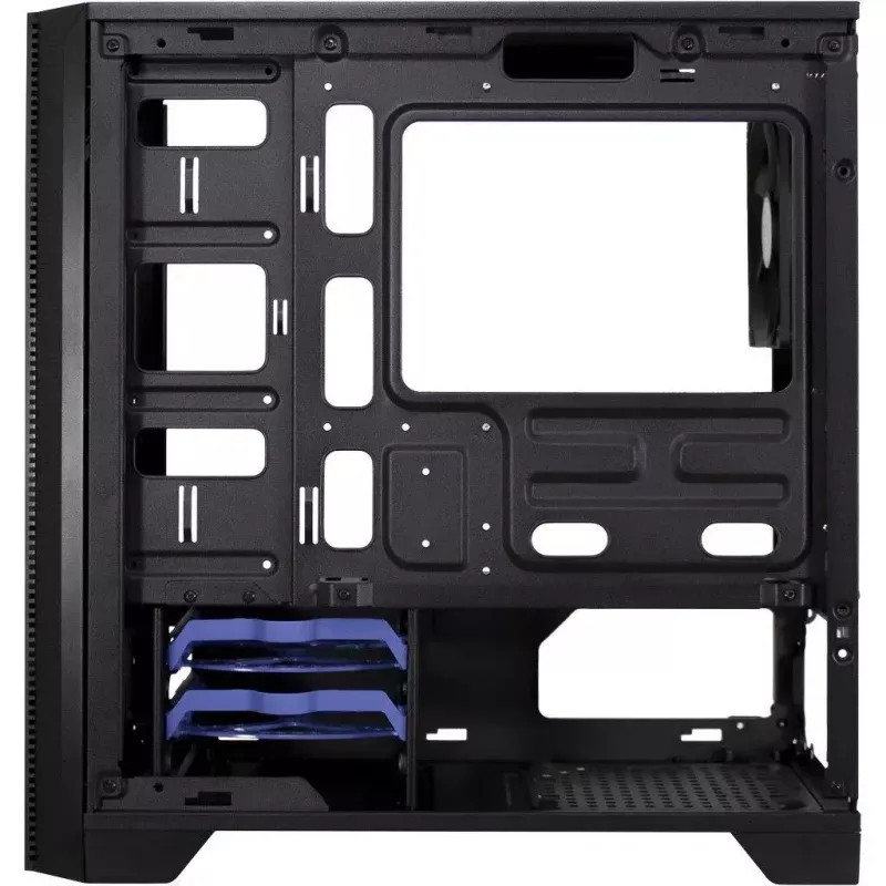 PC korpusas Inter-Tech H-606 Micro Tower Juoda