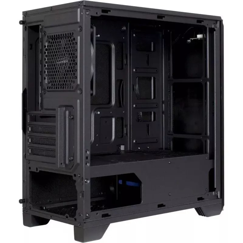 PC korpusas Inter-Tech H-606 Micro Tower Juoda