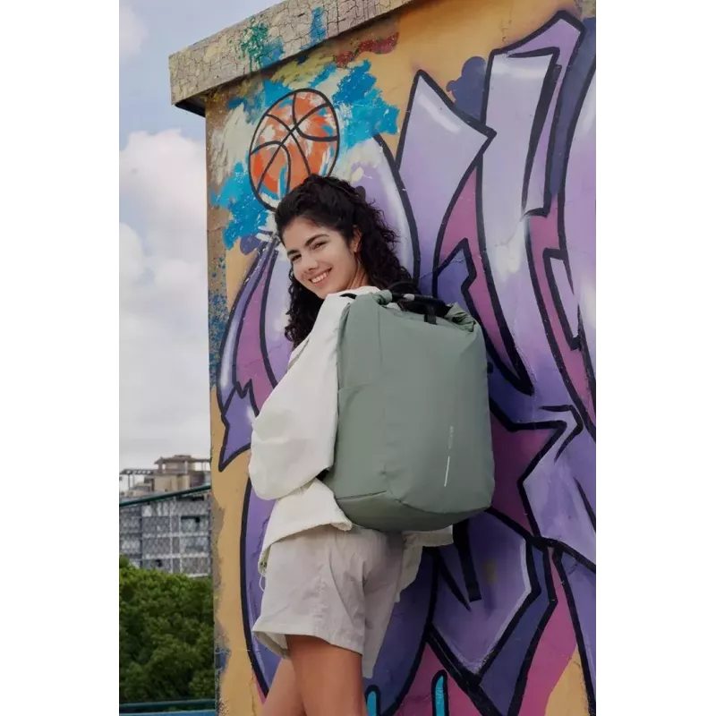Nešiojamojo kompiuterio kuprinė XDDESIGN P706.2807 — vandeniui atspari miesto kuprinė, Iceberg Green