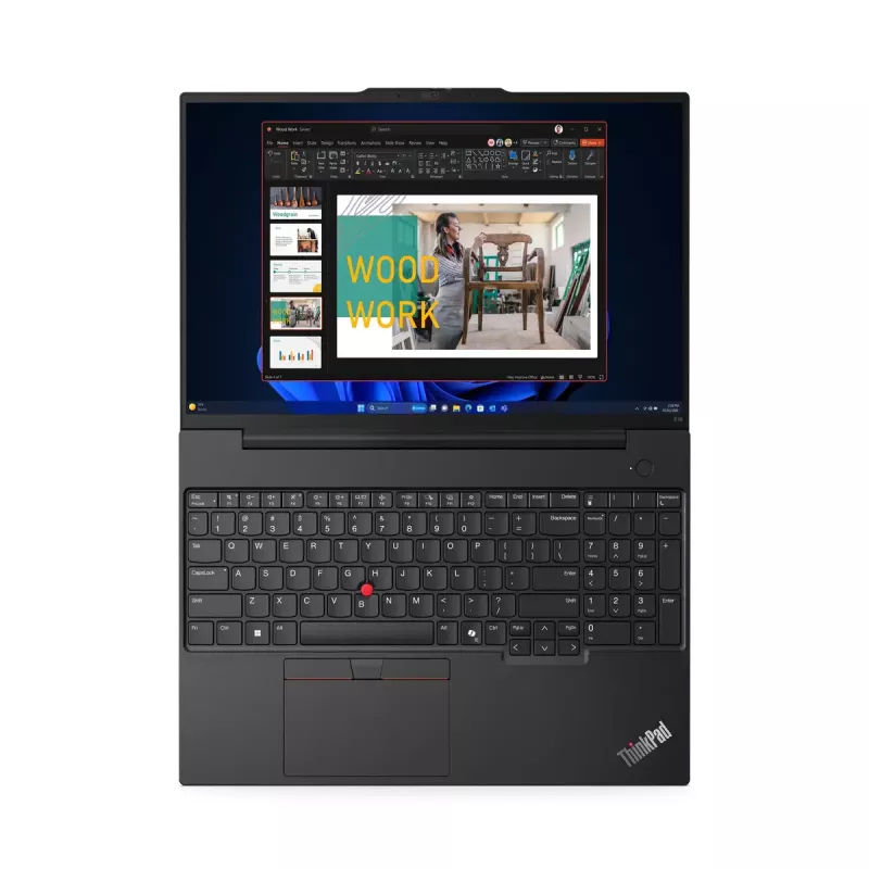 Nešiojamas kompiuteris Lenovo ThinkPad E16 Gen 2 16 colių AMD Ryzen 5 7535U 8GB 256GB AMD Radeon 660M Windows 11 Pro