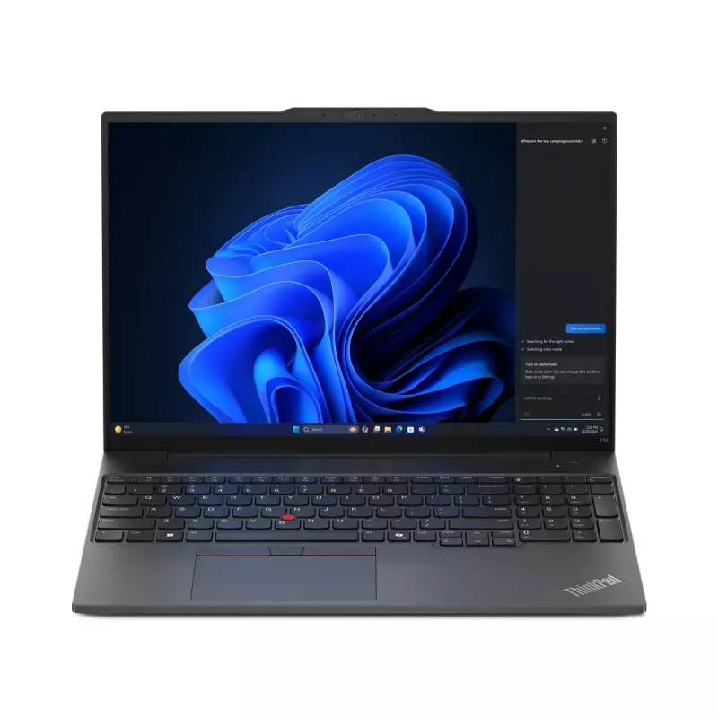 Nešiojamas kompiuteris Lenovo ThinkPad E16 Gen 2 16 colių AMD Ryzen 5 7535U 8GB 256GB AMD Radeon 660M Windows 11 Pro