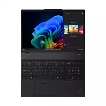 Nešiojamasis kompiuteris Lenovo ThinkPad T16 Gen 4 (AMD) — AMD Ryzen AI 7 350, 16 colių WUXGA, 16 GB DDR5, 512 GB SSD, Windows 11 Pro, juodas