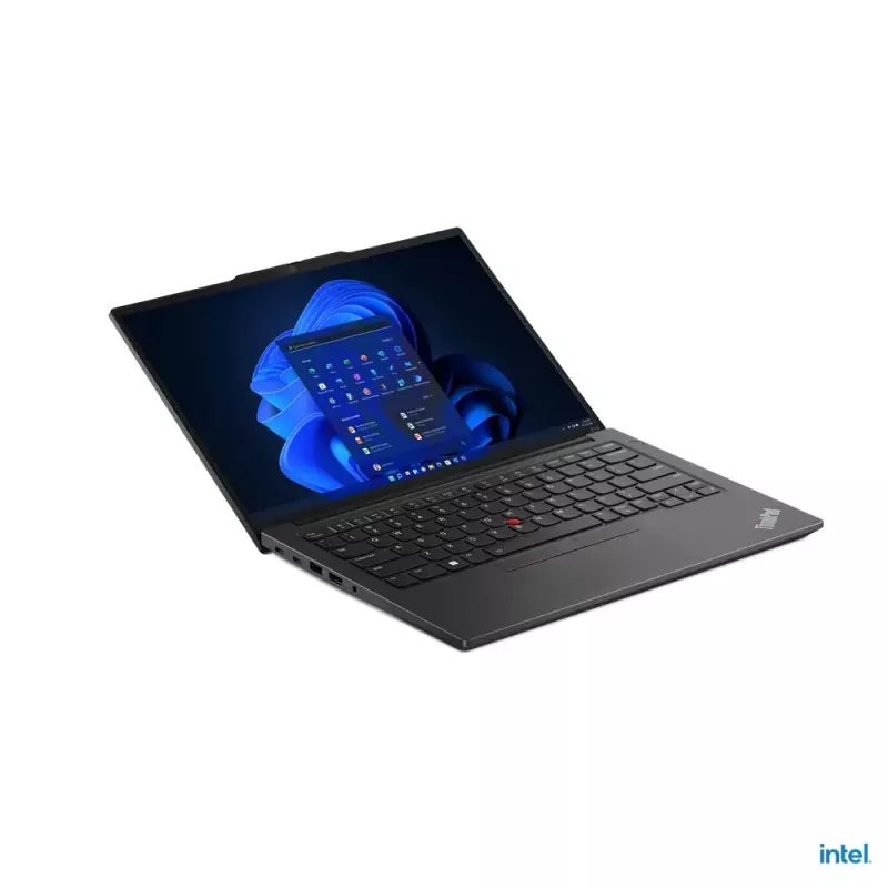Nešiojamas kompiuteris Lenovo ThinkPad E14 Gen 5 (Intel) i7-1355U, 14 colių WUXGA lietimui jautrus ekranas, 16 GB, 512 GB SSD, Windows 11 Pro, grafitas