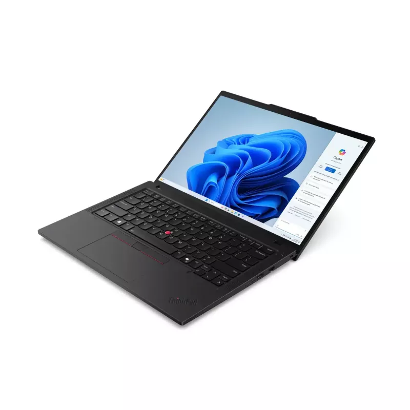 Nešiojamasis kompiuteris Lenovo ThinkPad T14 Gen 5 (AMD) — Ryzen 7 PRO 8840U, 14 col. WUXGA lietimui jautrus ekranas, 32 GB RAM, 512 GB SSD, Windows 11 Pro