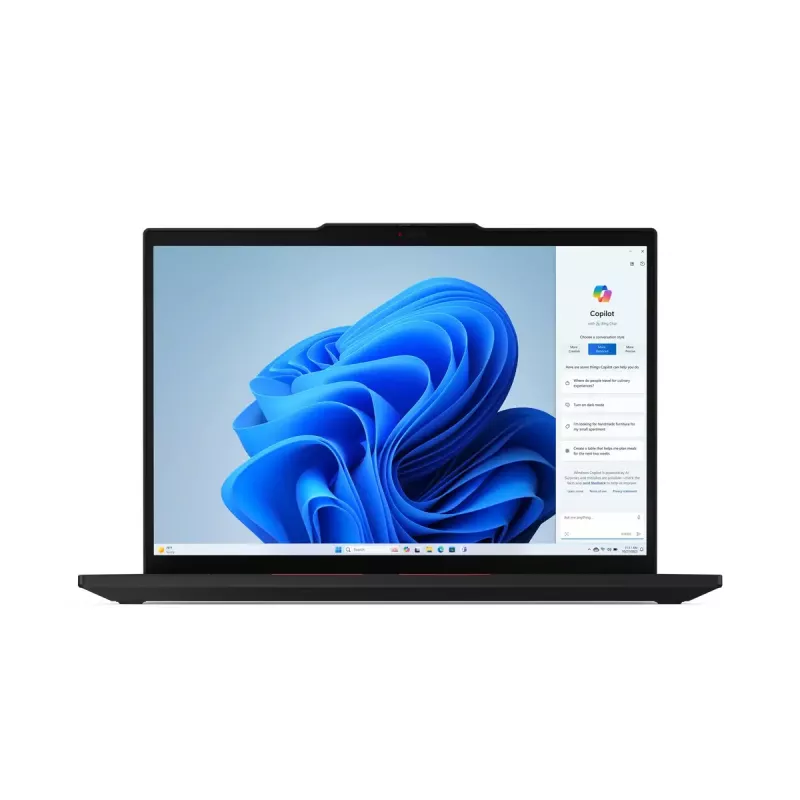 Nešiojamasis kompiuteris Lenovo ThinkPad T14 Gen 5 (AMD) — Ryzen 7 PRO 8840U, 14 col. WUXGA lietimui jautrus ekranas, 32 GB RAM, 512 GB SSD, Windows 11 Pro
