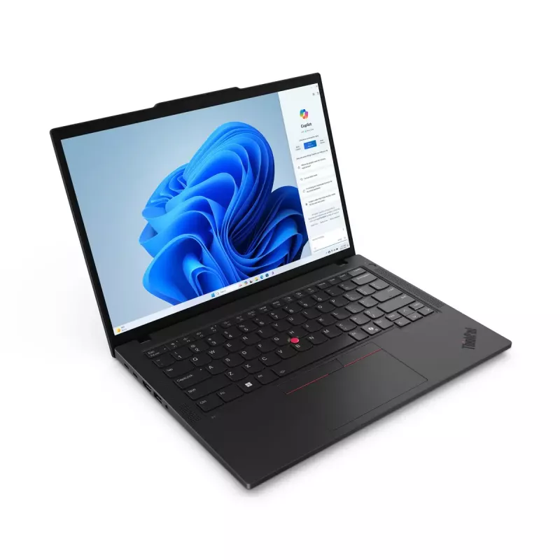 Nešiojamasis kompiuteris Lenovo ThinkPad T14 Gen 5 (AMD) — Ryzen 7 PRO 8840U, 14 col. WUXGA lietimui jautrus ekranas, 32 GB RAM, 512 GB SSD, Windows 11 Pro
